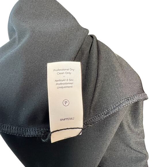 Cinq a Sept Shana Jersey Pants‎ Drapey Front Stretch Black Size Small - Picture 13 of 13